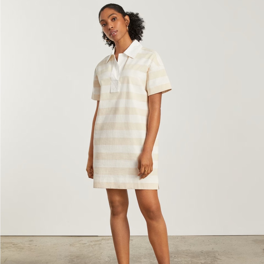 Everlane • Organic Cotton Polo Dress • Size S